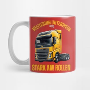 Weiterhin unterwegs und stark am Rollen Mug